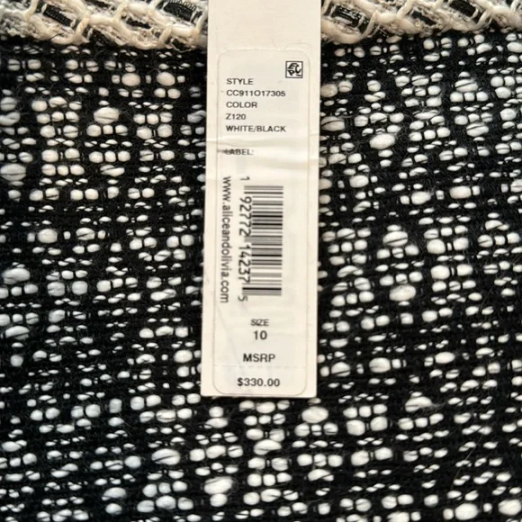 NWT!!! Tweed Mini Skirt Alice + Olivia 10